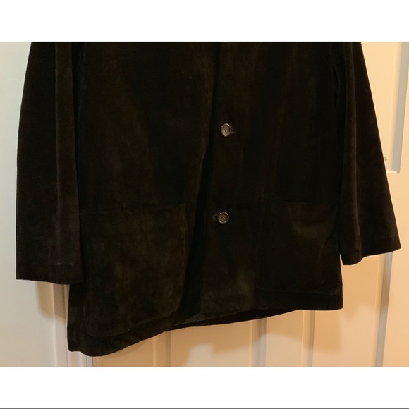 Gorgeous Brooks Brothers Suede Jacket Sz. M - Picture 2 of 6
